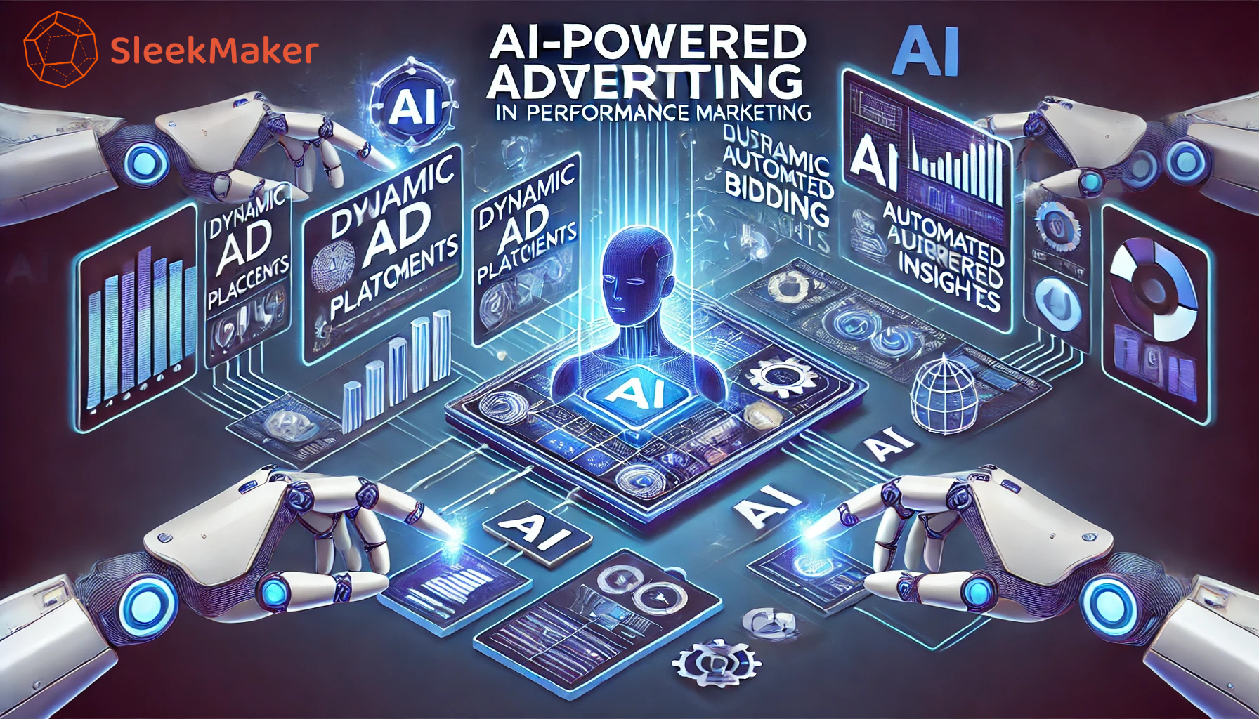 ai-powered-advertising-performance-marketing AI-powered advertising optimizing ad placements and audience targeting in 2025.